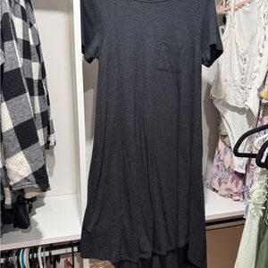 LuLaRoe Charcoal Black Dress